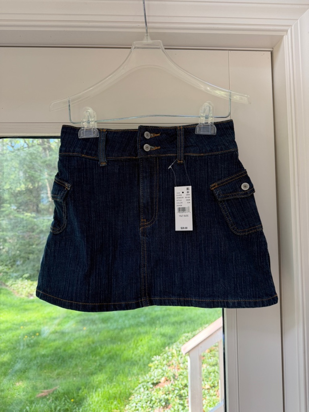 John Galt Denim Skirt